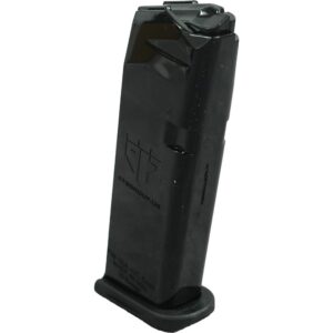 Elite Tactical Systems Black Gen 2 Handgun Magazine for Glock 43x/48 9mm Luger 10rd Bulk
