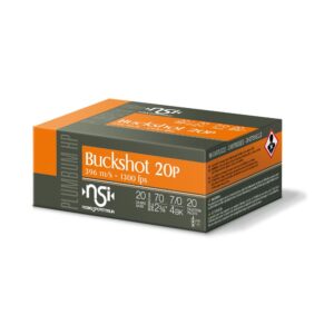 ** Noble Sport Plumbum #4 Buckshot Shotshells Gauge, 2/4", 20 Pellets, 1200 FPS (Pack of 10) ** 837913004180