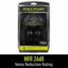 Peltor Sport Tactical 500 Electronic Ear Muffs 26dB Black