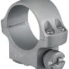 Ruger Steel Scope Ring - Single (3KHM) 1" Low .812" Height - Hawkeye Matte Stainless Finish