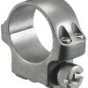 Ruger Steel Scope Ring - Single (3KTG) 1" Low .812" Height - Target Grey Stainless Finish