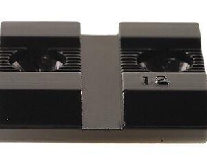Weaver Standard Top Mount Aluminum Scope Base - Black - #12 - For Remington Ruger Savage Sears StevensWinchester H&R Marlin Mossberg