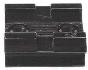 Weaver Standard Top Mount Aluminum Scope Base - Gloss Black - #43 - Remington FRONT/REAR