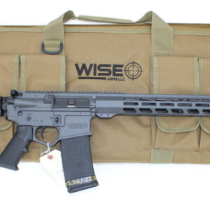 WISE ARMS WA-15B 5.56MM Sniper Grey AR Rifle 16" UPC 300262188998