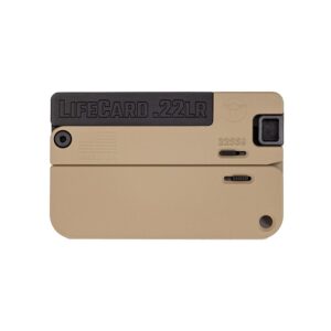 Trailblazer Firearms Lifecard .22LR Pistol - Black/Tan UPC 850006047369