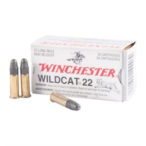 ** 22 Long Rifle 40 Grain Lead Round Nose - 50 Rounds per Box

** 020892100060