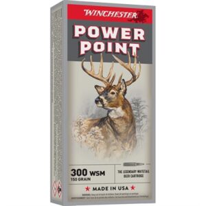 300 WSM Power-Point Bullets - 150 Grain (20 Count Box) 020892214958