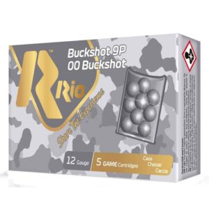 ** Rio Royal Buck 9P 12ga Buckshot Shells Buck | 1345 fps | 5-Round Box ** 8435101618700
