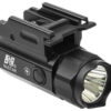 NcStar ACQPTF Compact Flashlight QR w/Strobe  Black 150 Lumens White Cree LED
