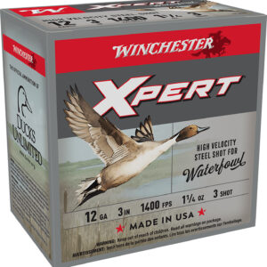 ** Winchester Super X Xpert High Velocity 12 Gauge Shotshells" 1 1/4 oz, 3 Shot Rounds per Box (10 Boxes per Case) ** 020892015470