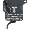 TriggerTech R70TCB13TNF Special  Two-Stage Flat Trigger with 1-3.50 lbs Draw Weight & Matte Gray w/Black Parts Finish for Remington 700 Right