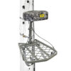 Hawk HWKFPRA Helium Ultra Lite Hang-On Gray Powder-Coating Aluminum 16" W x 10"