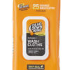 Dead Down Wind 1355 Wash Cloths Value Pack 8" X 8" Unscented 25 Count