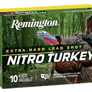 Remington Ammunition 26688 Nitro Turkey 12Gauge 2.75" 1 1/2oz 5Shot 10 Per Box/10 Case 047700503004
