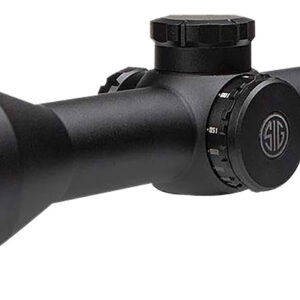 Sig Sauer Electro-Optics SOW63112 Whiskey6  Black 3-18x44mm 30mm Tube MOA Milling Hunter 2.0 Reticle Features Locking Turrets