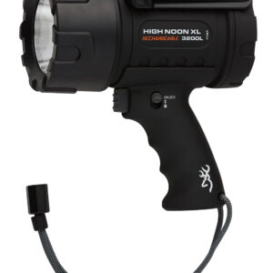 Browning 3717787 High Noon XL Black 100-3200 Lumens White LED Polymer