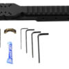 Samson 030026501 Hannibal Rail for Ruger Mini-14 or Mini-30 (2008 or Later)  Black Anodized 0 MOA