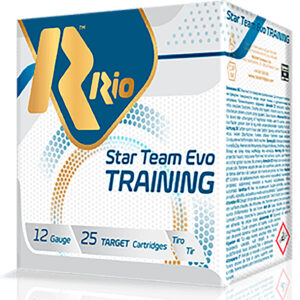 ** Rio Ammunition Star Team EVO 12 Gauge 2.75" 1oz 8 Shot Rounds per Box, 10 Boxes per Case ** 8435101643818