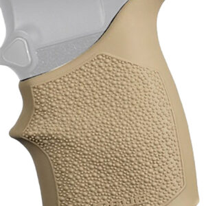 Hogue 18713 Grip Sleeve Handall Beavertail Flat Dark Earth Rubber