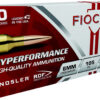 Fiocchi 6CMRD Hyperformance Match Ammo - 6mm Creedmoor 105gr Nosler Reduced Drag Factor 762344713595
