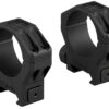 Sig Sauer Electro-Optics SOA63001 Alpha 6 Scope Ring Set Black Stainless Steel 30mm Tube Low