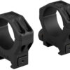 Sig Sauer Electro-Optics SOA63003 Alpha 6 Scope Ring Set Black Stainless Steel 30mm Tube High