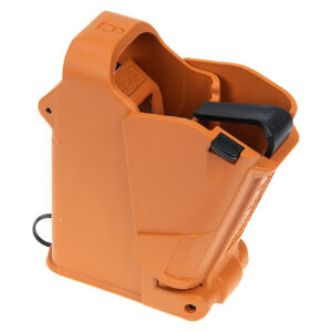 Maglula UP60BO UpLULA Loader & Unloader Double Stack Single Stack Orange Polymer 9mm Luger 45 ACP Pistols
