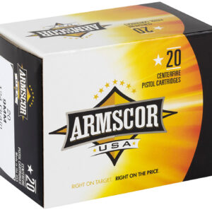 Armscor AC97N USA  9mmLuger 124gr Jacketed Hollow Point 20 Per Box/25 Case 812285021812