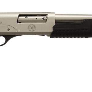 Silver Eagle Arms XP1220M Marine 12 Gauge Pump-Action Shotgun, 20" Barrel, 4+1 Capacity, Right Hand, Silver Marinecote Finish 812052022363