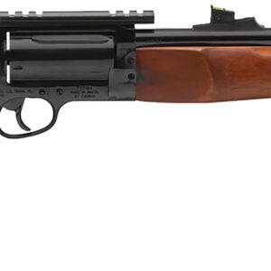 Rossi SCJ4510 Circuit Judge  45 Colt (LC) Caliber or 410 Gauge with 5rd Capacity, 18.50" Barrel, Polished Black Metal Finish & Hardwood Monte Carlo Stock Right Hand (Full Size)