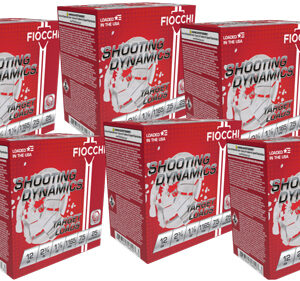 FIOCCHI 12GA 2.75" 1/8OZ - #7.5 1165FPS 250RD CASE LOT 762344852805