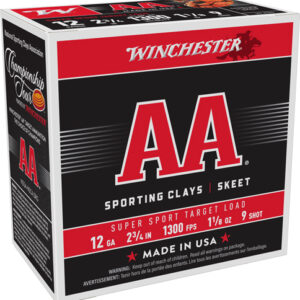 WINCHESTER AA 12GA 2.75"/8OZ #9 1300FPS 250RD CASE 020892016408