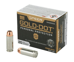 ** Speer Gold Dot 10mm 200 Grain Hollow Point Ammunition - 20 Rounds

** 604544646672
