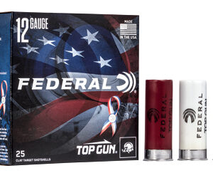 FED TOP GUN 12GA 2.75" #8 RWB 25/250 029465029227