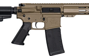 GLFA AR15 Pistol with Brace, .223 Wylde, 7.5" Stainless Steel, Flat Dark Earth 638457794984