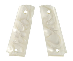 HOGUE GRIP 1911 GOVT PEARL AMBI WHT