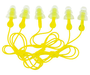 PELTOR REUSE TRI-FLANGE EARPLUGS 3PK