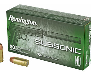** Remington Subsonic .45 ACP 230 Grain Ammunition - 50 Rounds

** 047700479804