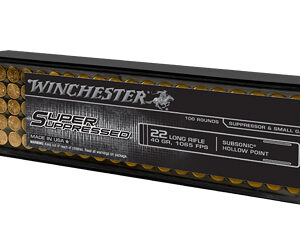 Per Round – ** Winchester Silvertip .22LR 40 Grain Rimfire Ammunition - 100 Rounds

** 020892104464