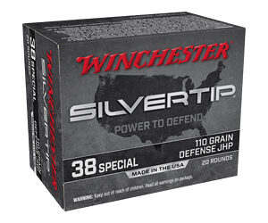 ** Winchester Silvertip .38 Special 110gr Hollow Point - 20 Rounds

** 020892227712