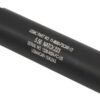 GUNTEC AR15 SLIP OVER FAKE - SUPPRESSOR BLACK