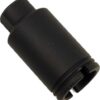 GUNTEC AR15 MICRO FLASH CAN - SLIM PROFILE BLACK