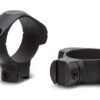 Konus 2-Piece Steel Riflescope Rings for Airguns & .22 Rails 30mm Low - Black