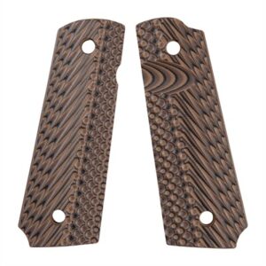 VZ OPERATOR II GRIPS, HYENA BROWN