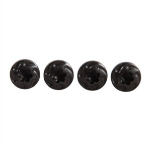 TURBO SCREWS (4) FS BLK OUT