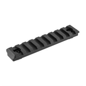 M-LOK RAIL 9 SLOT PICATINNY ALUMINUM BLACK