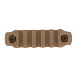 KEYMOD PICATINNY NYLON RAIL SECTION 3 INCH FDE