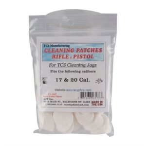 CLEANING PATCHES 17-22 CALIBER