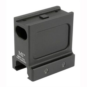 T1/T2 RED DOT OPTIC MOUNT NV HEIGHT BLACK
