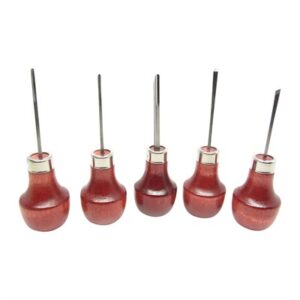 #107M SUB MINI PALM WOODCARVING 5 PIECE SET